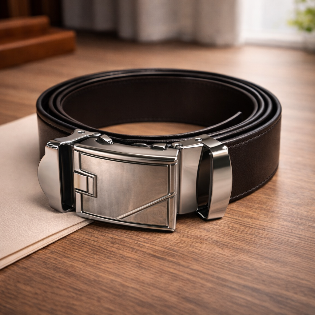 Brown Signature Auto Belt